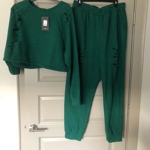 Jade Green Two Piece Set